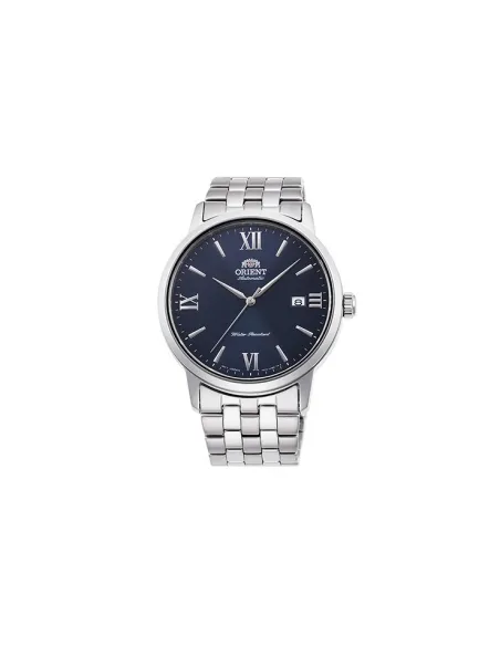 reloj automático hombre Orient Simphony IV RA-AC0F09L dial azul 41.6mm correa acero 50m water resist