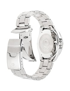 reloj automático buceo hombre Orient Kamasu RA-AA0814R dial rojo 41.8mm Cristal de Zafiro 200m correa de acero 2