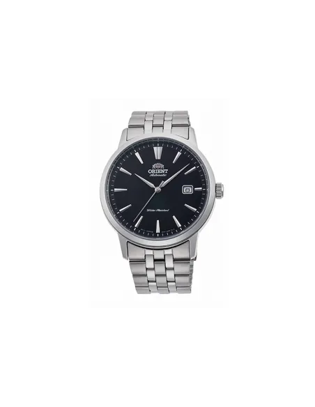 Reloj automático hombre Orient Symphony RA-AC0F01B dial negro 41.6mm correa de acero 50m