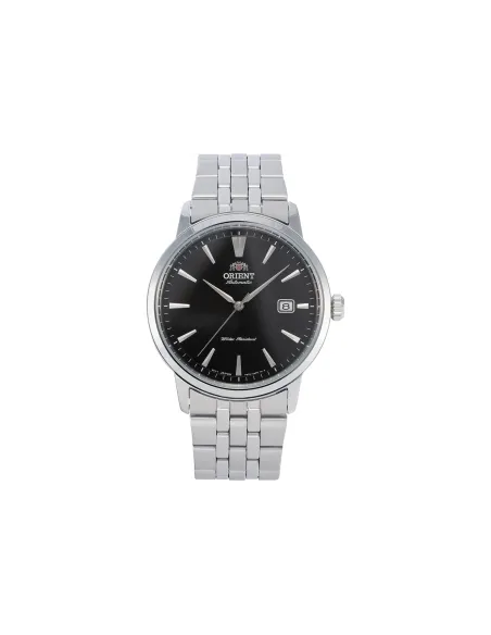 Reloj automático hombre Orient Symphony RA-AC0F01B dial negro 41.6mm correa de acero 50m