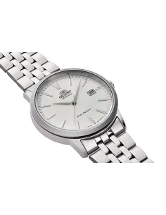 Reloj automático hombre Orient Symphony RA-AC0F02S dial plata 41.6mm correa de acero 50m (admite cuerda manual) 2
