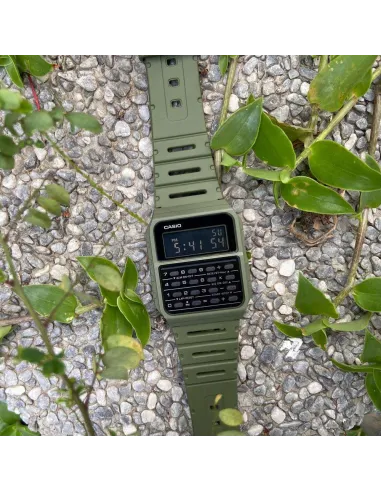 Reloj Casio Calculadora CA-53WF-3B verde