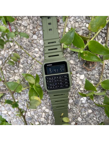 Reloj Casio Calculadora CA-53WF-3B verde