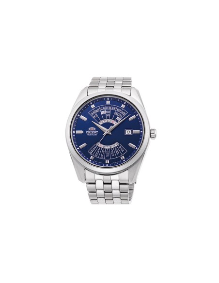 Orient Multi Year Calendar RA-BA0003L automatic men's watch blue dial 43.5mm stainless steel bracelet 50m water resist hand-hack
