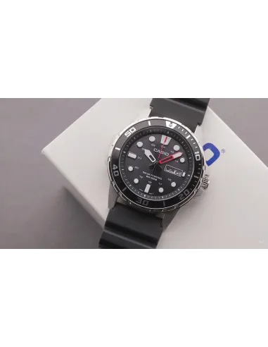 Reloj Buceo Hombre Casio SOLAR MTPS110-1AV correa goma