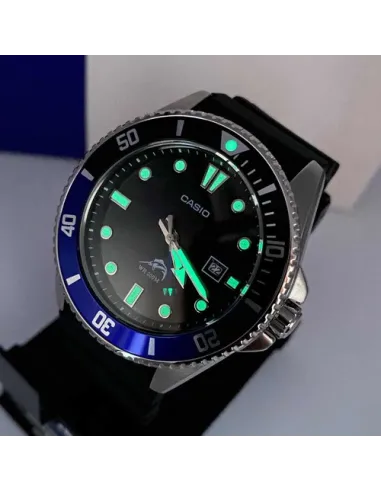 Reloj Hombre Buceo Casio MDV-106B-2A MARLIN DURO correa goma