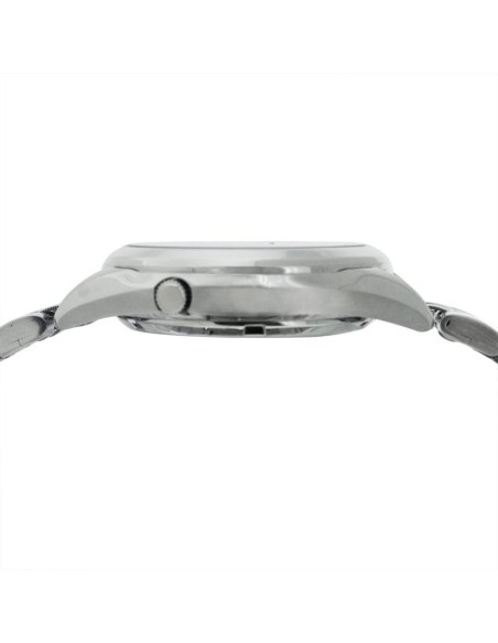 reloj automático hombre Seiko 5 SNKL17K1 dial plata 37mm correa de acero 30m WR