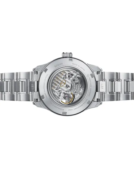 Reloj automático hombre Orient Star RE-AT0003S dial champagne 39.3mm Cristal de Zafiro anti-reflejos
