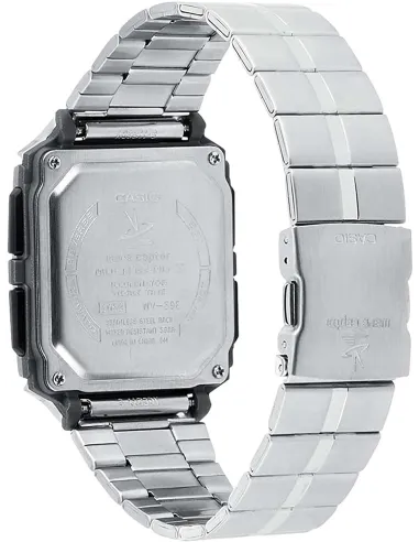 Reloj digital WV-59RD-1AEF Casio Wave Receptor correa de acero