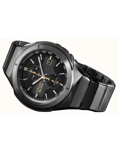 Reloj hombre ultra-ligero Citizen Super Titanium Armor CA7058-55E 44mm Eco-drive Cristal de Zafiro Taquímetro
