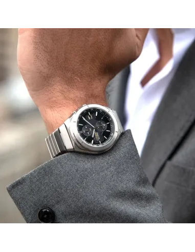 Reloj hombre ultra-ligero Citizen Super Titanium Armor CA7058-55E 44mm Eco-drive Cristal de Zafiro Taquímetro