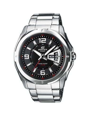 Reloj Casio EDIFICE CLASSIC EF-129d-1AV COLLECTION 300m water resist correa de acero