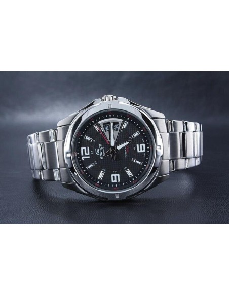 Reloj Casio EDIFICE CLASSIC EF-129d-1AV COLLECTION 300m water resist correa de acero