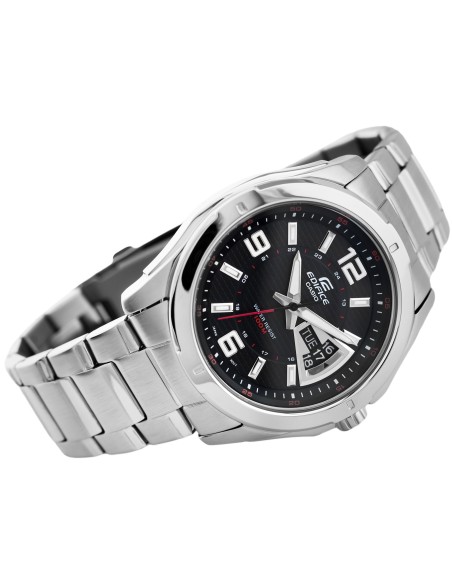 Reloj Casio EDIFICE CLASSIC EF-129d-1AV COLLECTION 100m water resist correa de acero  44.8mm