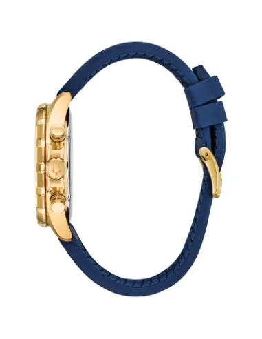 Reloj hombre Bulova Marine Star 97B168 Cuarzo 43mm correa de cuero 100m WR