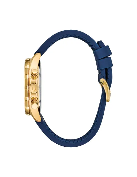 Reloj hombre Bulova Marine Star 97B168 Cuarzo 43mm correa de cuero 100m WR