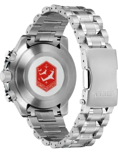 Reloj hombre Radiocontrol Citizen Promaster Skyhawk SnowBirds A-T Eco-Drive JY8071-51L  46mm Alarma 2