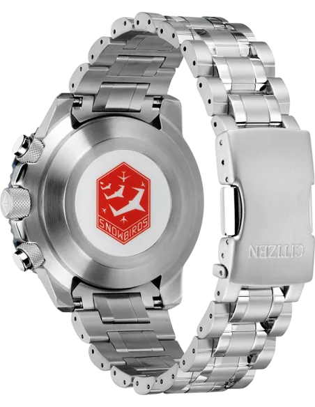 Reloj hombre Radiocontrol Citizen Promaster Skyhawk SnowBirds A-T Eco-Drive JY8071-51L  46mm Alarma