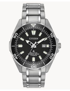 Reloj de buceo hombre Citizen Promaster Super Titanium BN0200-56E dial negro 44mm