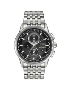 reloj hombre Radiocontrol Citizen AT8110-53E A-T dial negro 43mm Calendario Perpetuo Cristal de Zafiro