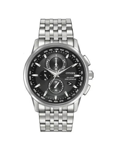reloj hombre Radiocontrol Citizen AT8110-53E A-T dial negro 43mm Calendario Perpetuo Cristal de Zafiro