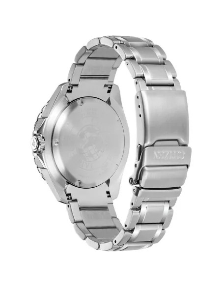 Reloj de buceo hombre Citizen Ecodrive Promaster BN0191-55L dial azul 45mm correa de acero 200m WR