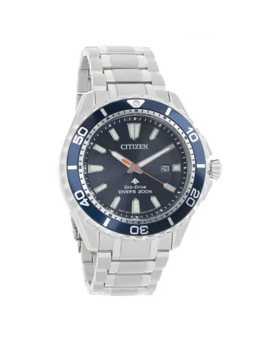 Reloj de buceo hombre Citizen Ecodrive Promaster BN0191-55L dial azul 45mm correa de acero 200m WR