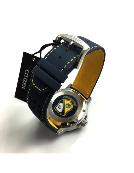 Reloj Aviador hombre Citizen Promaster Nighthawk Blue Angels BJ7007-02L dial azul 42mm correa de cuero 200m