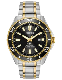 Reloj deportivo hombre Citizen Ecodrive Promaster Marine Drive BN0194-57E ST 44.5mm dial negro