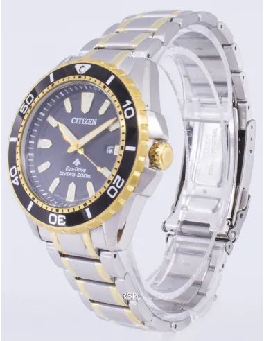 Reloj deportivo hombre Citizen Ecodrive Promaster Marine Drive BN0194-57E ST 44.5mm dial negro