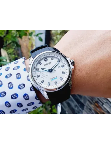 Reloj hombre Citizen Star Wars Stormtrooper AW1650-04W 44mm Ecodrive correa de poliuretano 100m