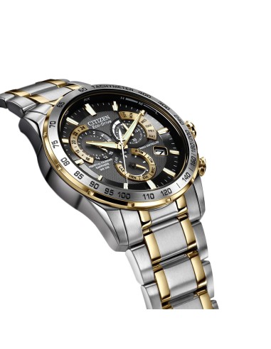 Reloj hombre Radiocontrol Citizen Perpetual Chrono CB5894-50E A-T Hora Atómica Radiocontrol 43mm