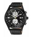 Reloj deportivo hombre Citizen Ecodrive Chandler CA7027-08E 43mm dial negro Cronógrafo 100m WR