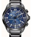 Reloj deportivo hombre Citizen Eco-drive Perpetual Calendar BL5607-54L 43mm dial azul Cristal de Zafiro Alarma
