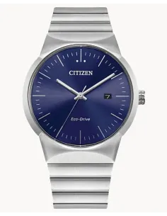 Reloj hombre Citizen Eco-drive Axiom Blue BM7580-51L 40mm dial azul correa de acero movimiento Eco-drive