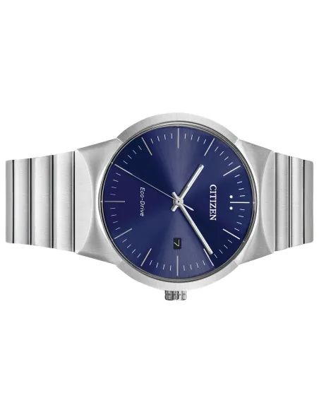 Reloj hombre Citizen Eco-drive Axiom Blue BM7580-51L 40mm dial azul correa de acero movimiento Eco-drive