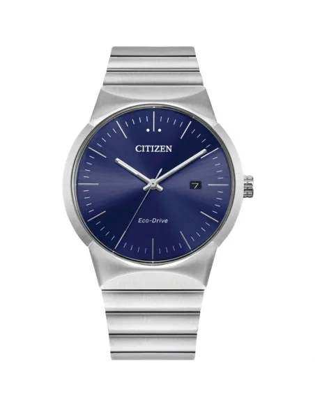Reloj hombre Citizen Eco-drive Axiom Blue BM7580-51L 40mm dial azul correa de acero movimiento Eco-drive