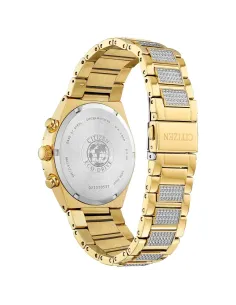 Reloj lujo hombre Citizen Eco-drive Swarovski Crystal CA0752-58E 42mm 50m WR correa de acero Cronógrafo 2