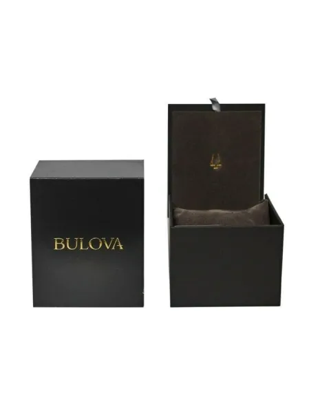 Reloj automático hombre Bulova Maquina 98A224 46mm Cristal de zafiro 100m WR correa de acero