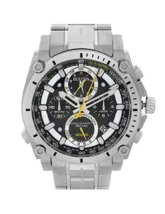 reloj deportivo hombre Bulova Precisionist 96B175 46.5mm 1/1000 segundos precisión 300m WR correa de acero