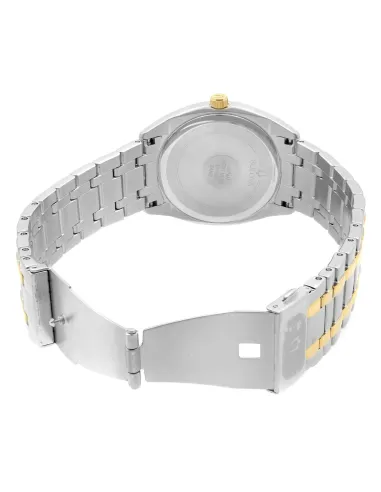 reloj hombre cuarzo Bulova 98C127 39mm dial blanco / plata 30m WR correa de acero