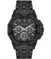 reloj hombre Bulova Octava Black Crystal Swarovski 98C134 41.5mm Cuarzo correa de acero 30m WR
