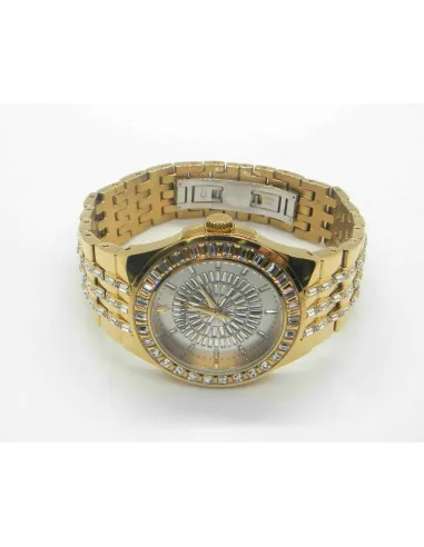 reloj hombre Bulova Phantom Dress 98A239  42mm 156 Crystals Steel Silver