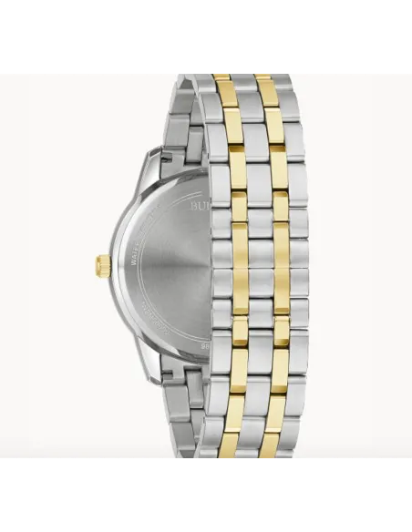 reloj hombre Bulova 98B385 SUTTON Classic Men's 40mm dos tonos  cuarzo 100m correa de acero