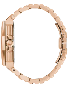 reloj hombre Bulova Preciosionist Diamonds 97D129 47mm Cristal de Zafiro Cuarzo 100m 2