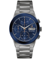 Reloj hombre Bulova Millennia 98C143 41mm dial azul Cronógrafo correa de acero