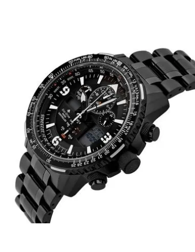 Reloj hombre Aviador Radiocontrol Citizen Promaster SkyHawk JY8075-51E 45mm Alarma Baño de Iones cristal de Zafiro 200m