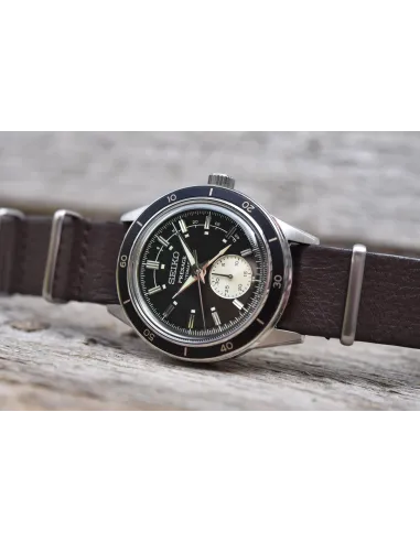 reloj automático hombre Seiko Presage SSA451J1 40.8mm Style 60's correa de cuero 50m