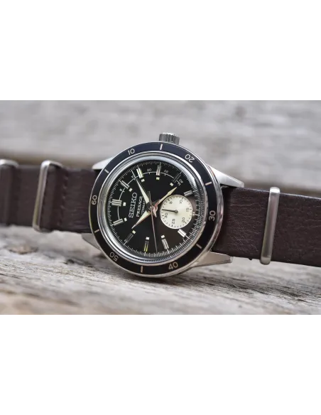reloj automático hombre Seiko Presage SSA451J1 40.8mm Style 60's correa de cuero 50m
