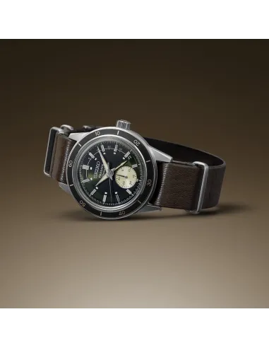 reloj automático hombre Seiko Presage SSA451J1 40.8mm Style 60's correa de cuero 50m